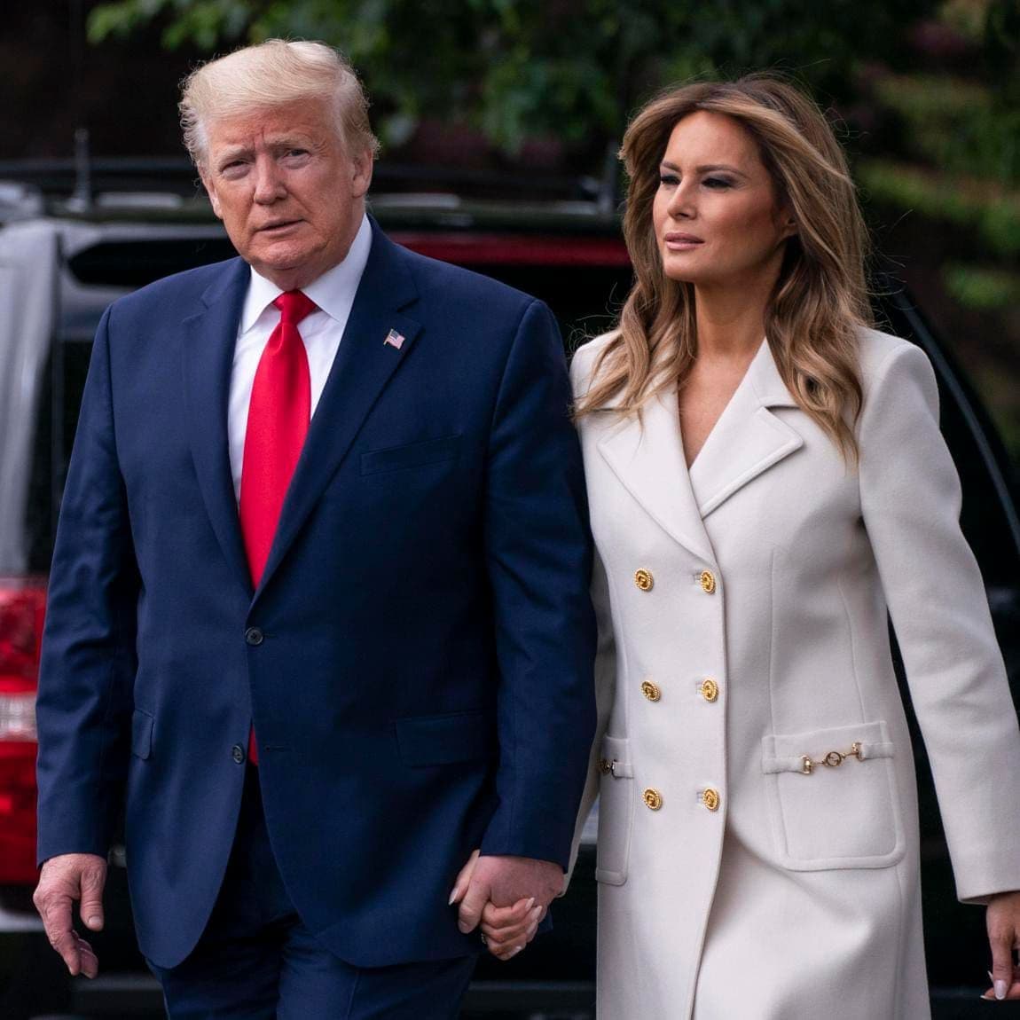 The first lady and president both tested positive for COVID 19
