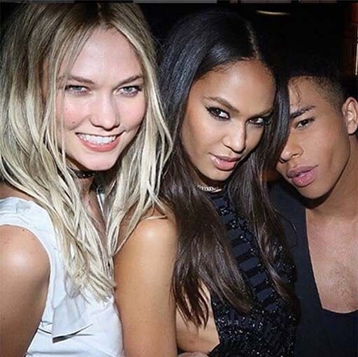 After the show it's the after party! Olivier Rousteing, Karlie Kloss and Jourdan Dunn celebrated at Laperouse restaurant.
<br>
Photo: Instagram/balmain