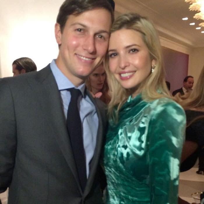 The duo flashed bright grins for the camera in 2014.
Photo: Instagram/@ivankatrump