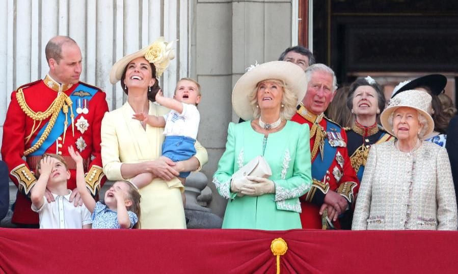 Prince Louis Trooping the Colour