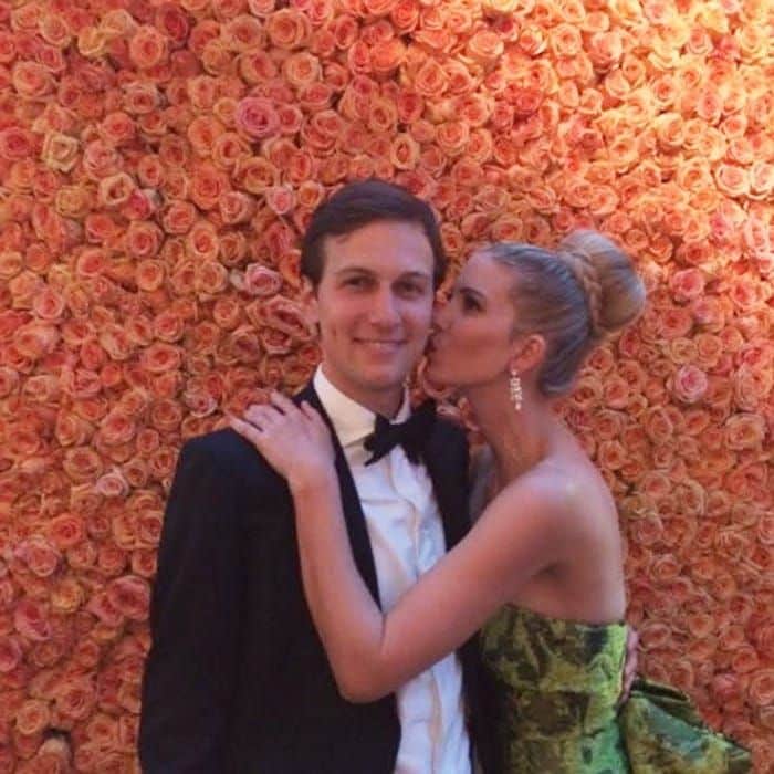 Jared was surrounded by beautiful roses, including his wife at the 2014 Met Gala in New York.
Photo: Instagram/@ivankatrump