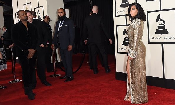 Kanye doesn't give up the spotlight very easily, so we can appreciate this moment where he stepped back and let Kim Kardashian shine.
<br>
Photo: Getty Images