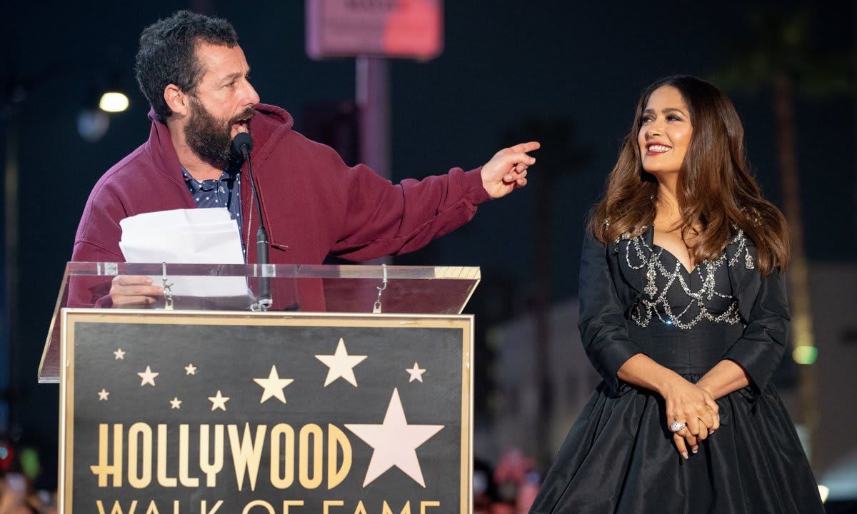 Salma Hayek Pinault Honored With Star On The Hollywood Walk Of Fame