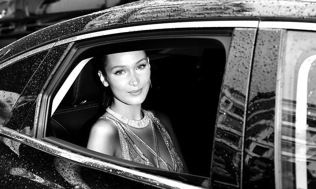 A lesson on riding in style, compliments of Bella Hadid.
<br>
Photo: GC Images