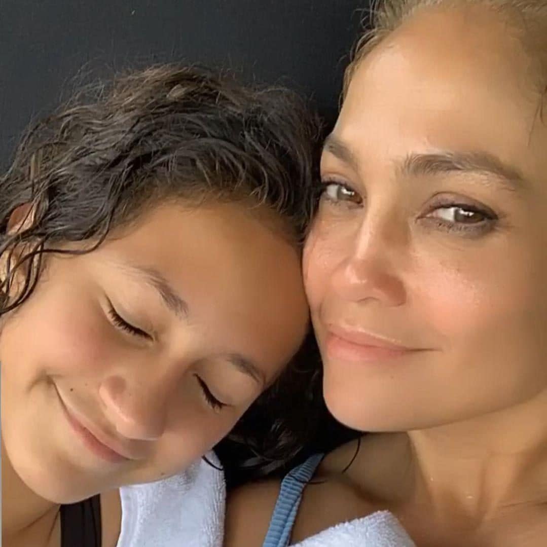 Jennifer Lopez and daughter Emme