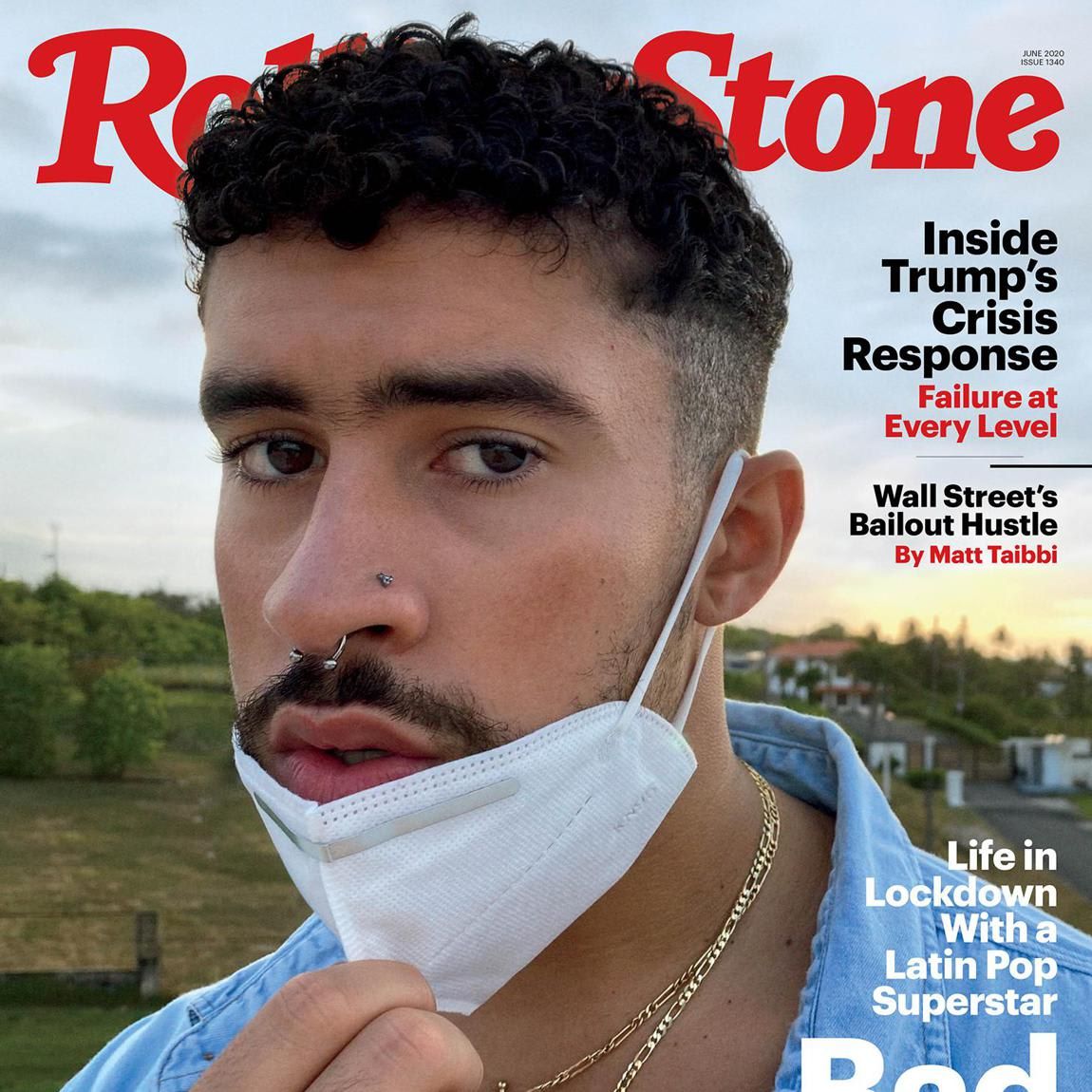 Bad Bunny, girlfriend Rolling Stone cover