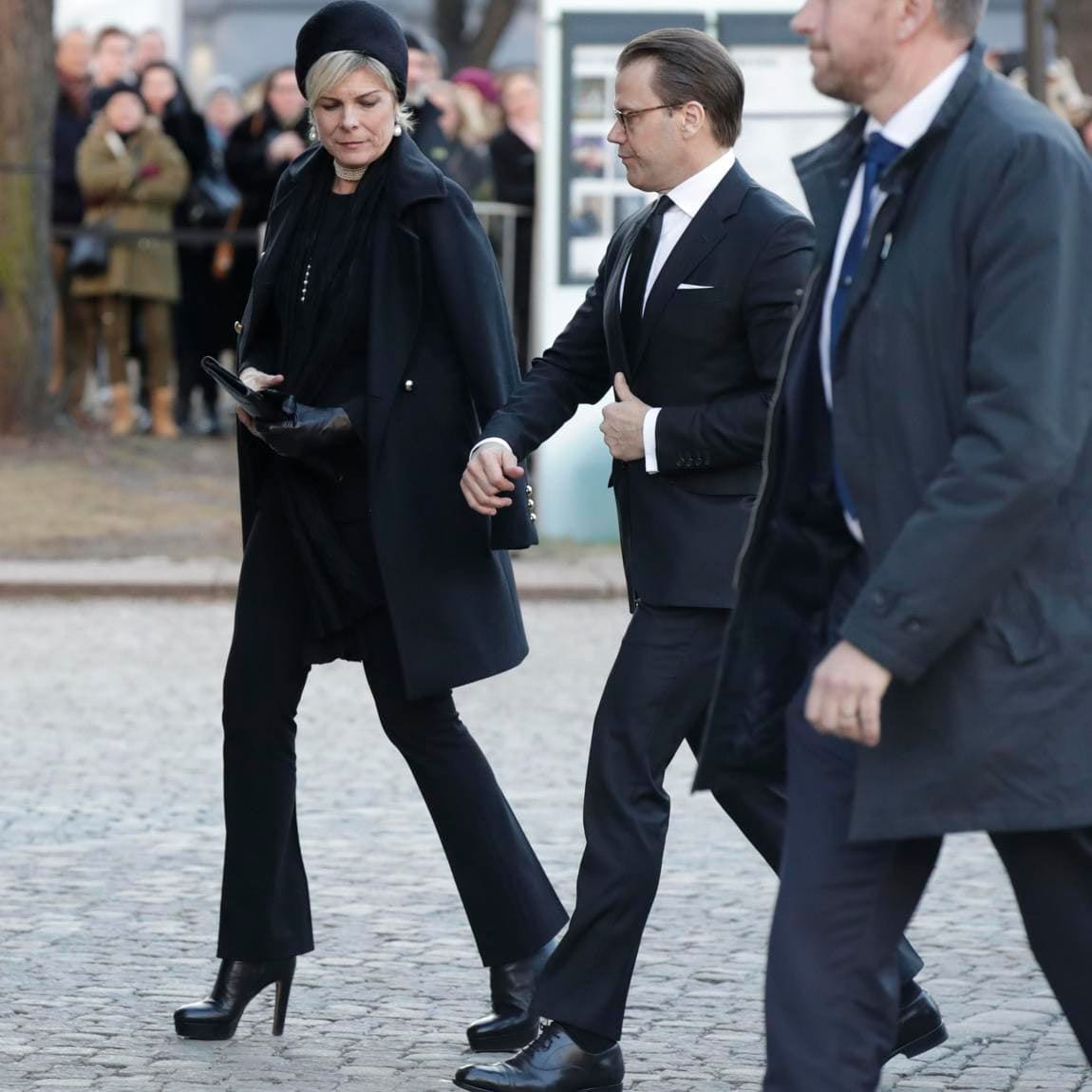 Prince Daniel attended Ari Behn's funeral on January 3