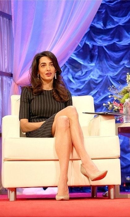 Amal spoke about her mother being her role model during the 2016 Texas Conference for Women.
Photo: Gary Miller/Getty Images