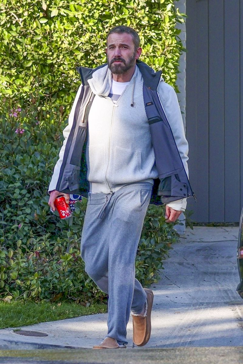 Ben Affleck is visibly stressed by the unfolding disaster in LA