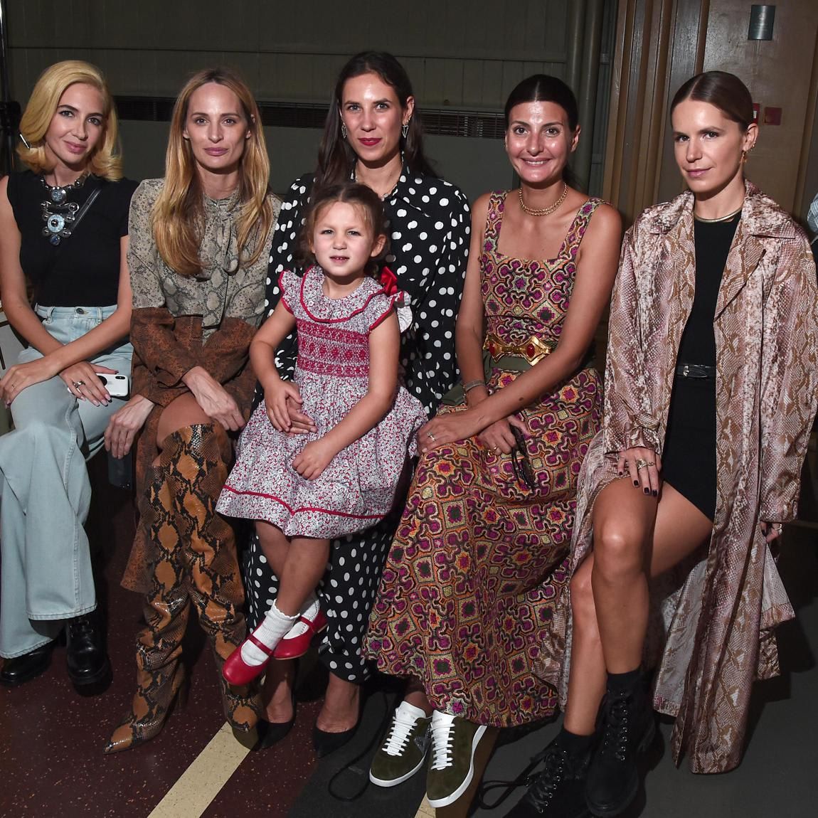 Monaco mini royal India Casiraghi at London Fashion Week