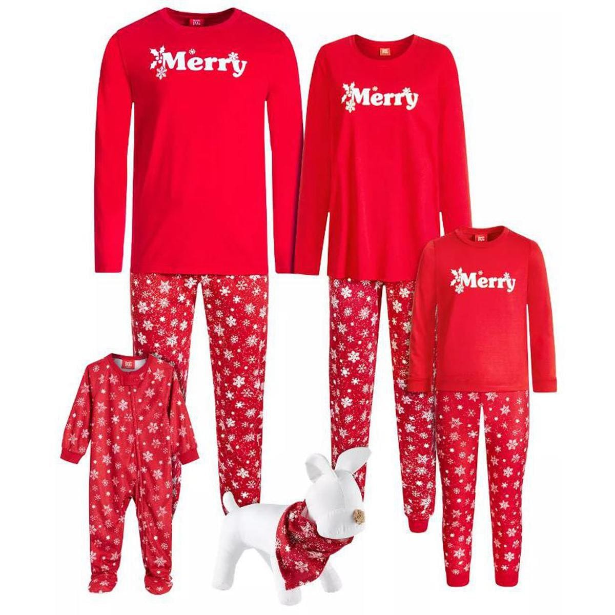 FAMILY PAJAMAS Merry Snowflake Matching Pajamas, Created for Macy's