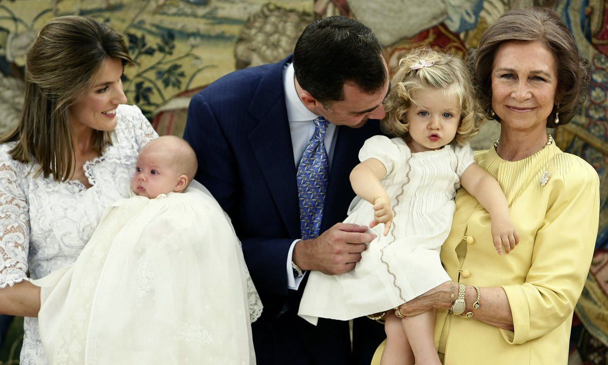 Baptism Of Princess Sofia Of Spain