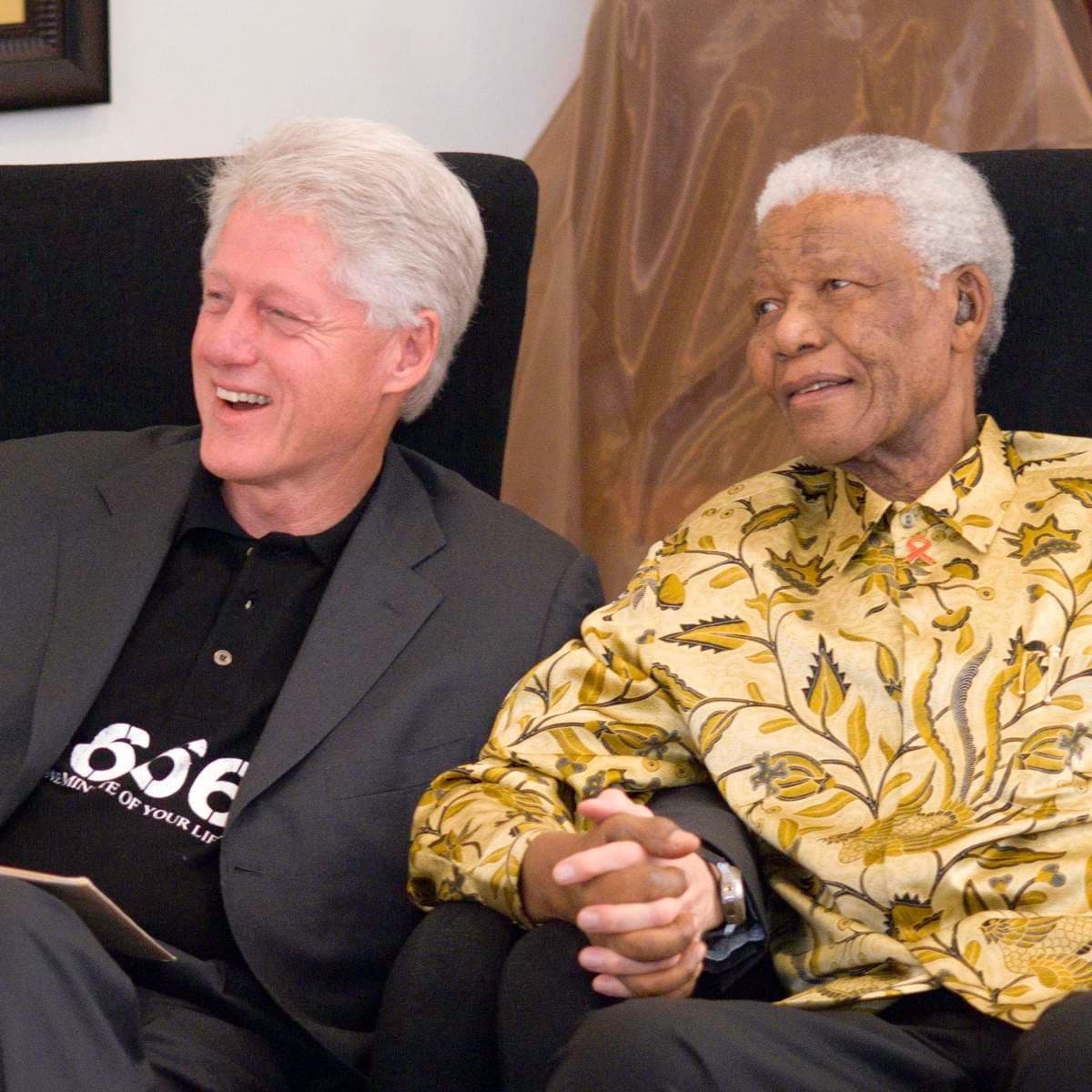 South Africa - Clinton - Mandela