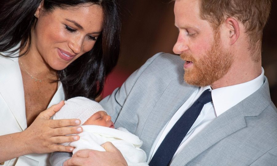 Prince Harry, Meghan Markle and son Archie