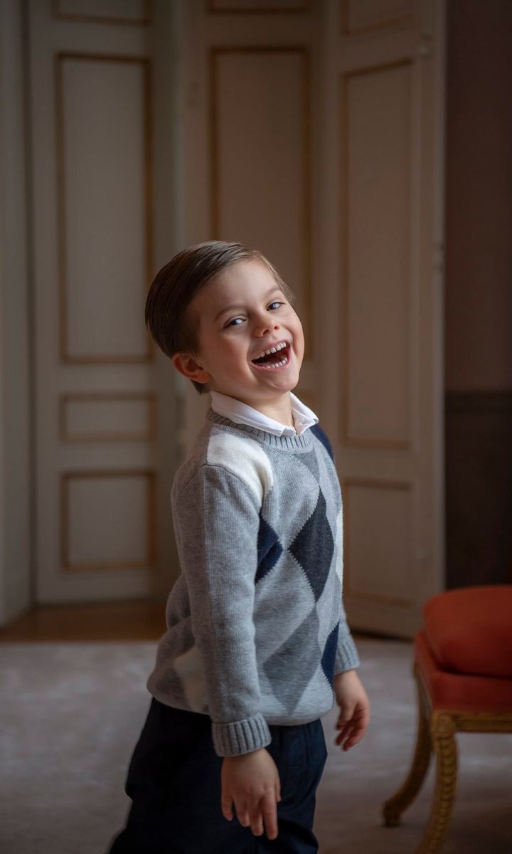 Prince Oscar of Sweden celebrated his fifth birthday on Feb. 2