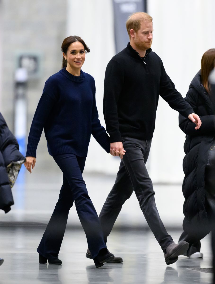 Meghan, Duchess of Sussex and Prince Harry, Duke of Sussex in Vancouver, British Columbia. 