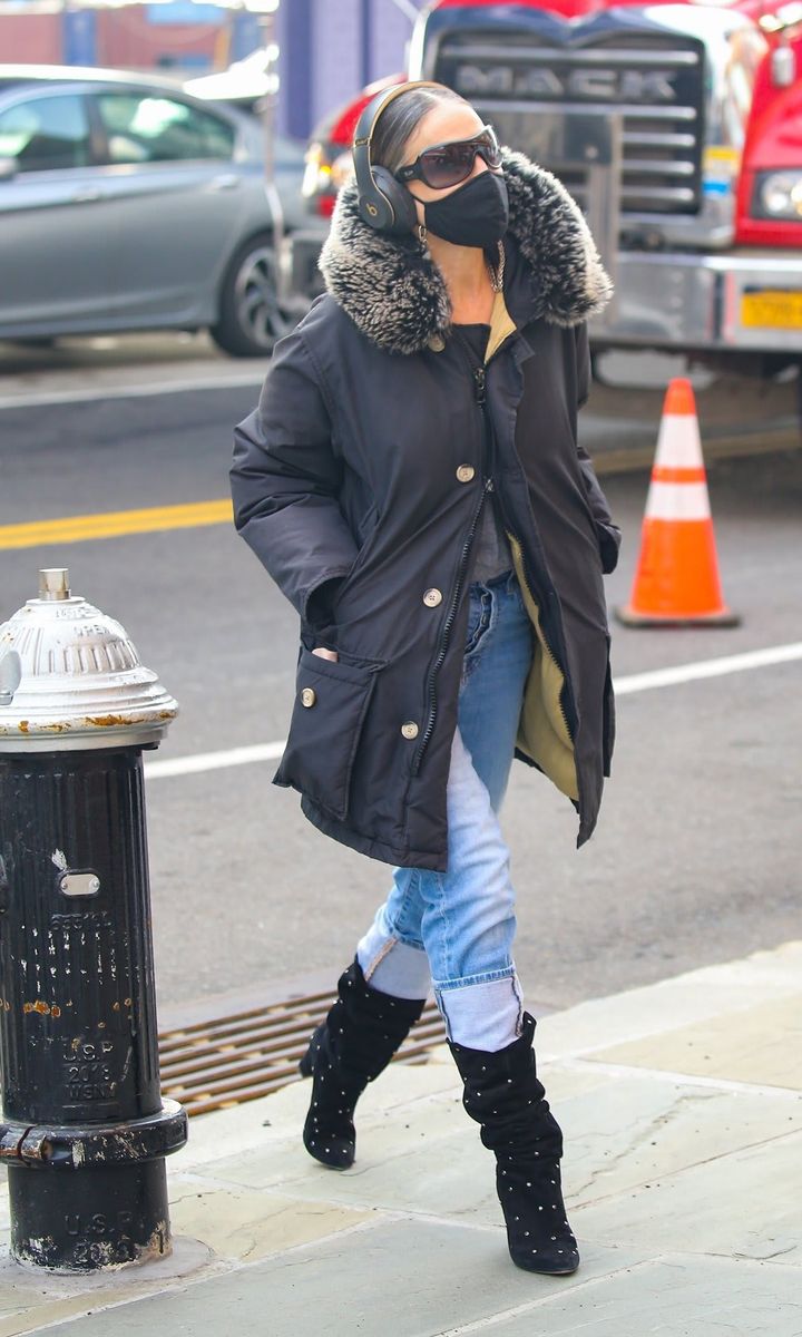 Sarah Jessica Parker out in NYC