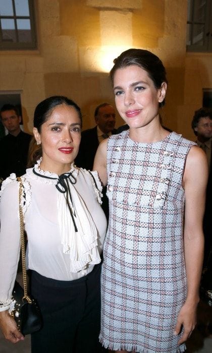 Salma Hayek, Charlotte Casiraghi Balenciaga