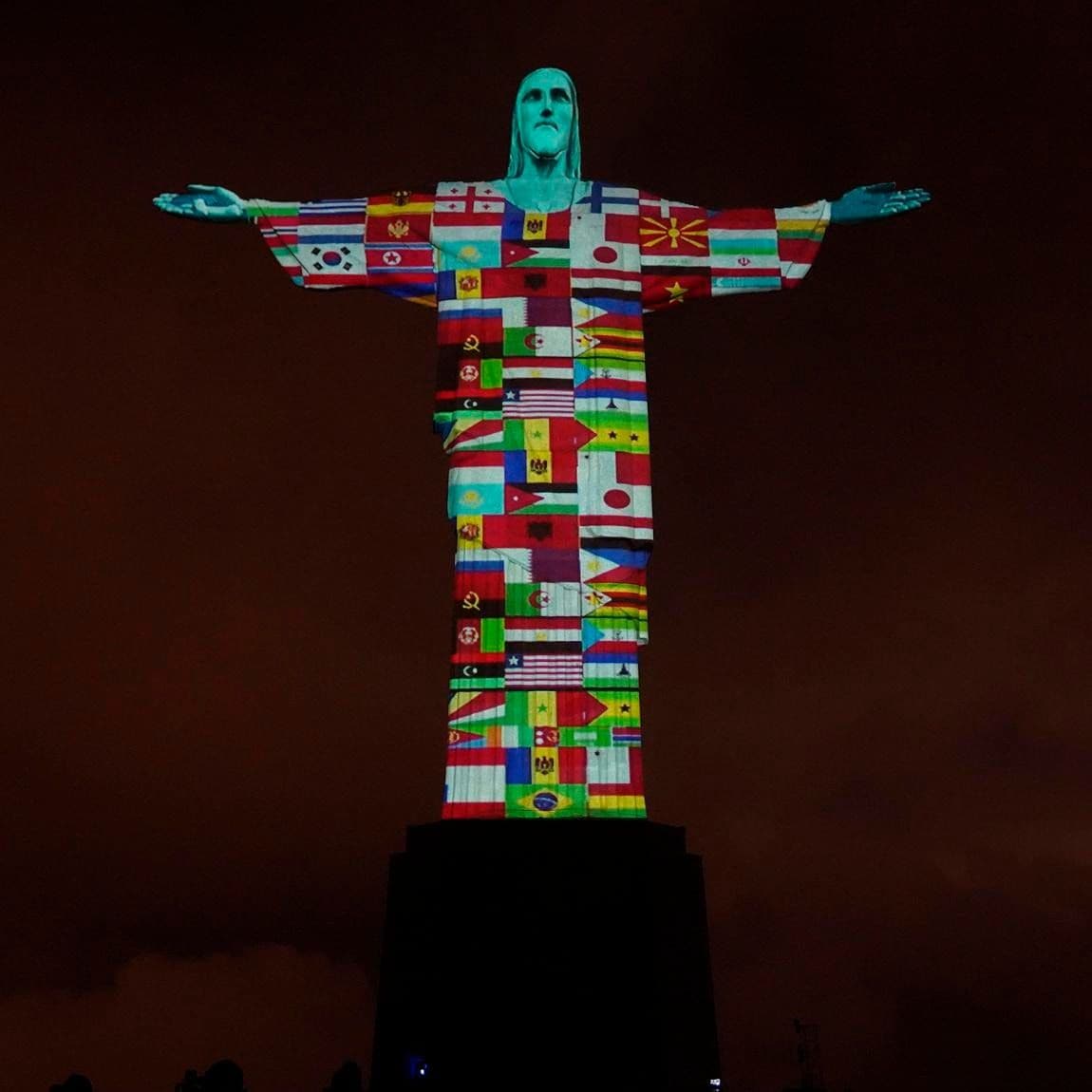 Celebration Mass at Christ the Redeemer Pays Homage to Countries Affected by the Coronavirus (COVID   19) in the World