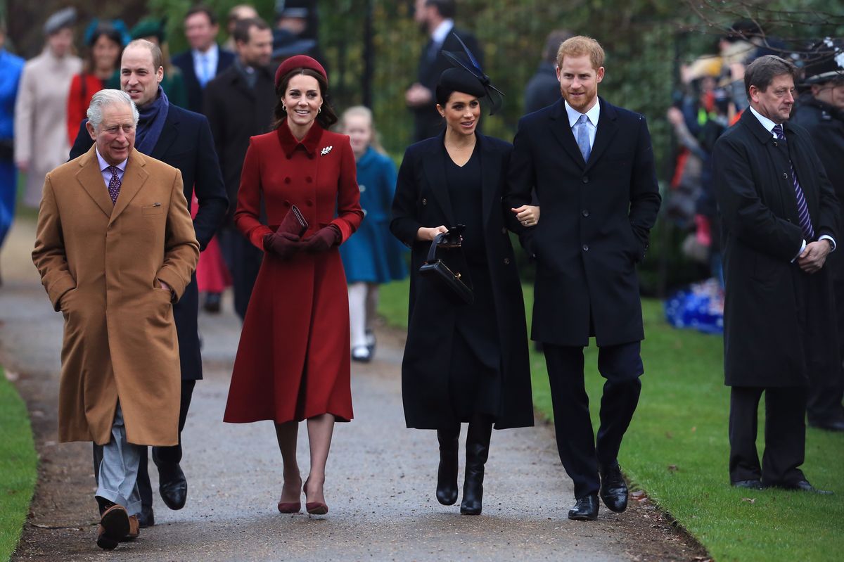 Harry and Meghan last celebrated Christmas in Sandringham with the British royals in 2018