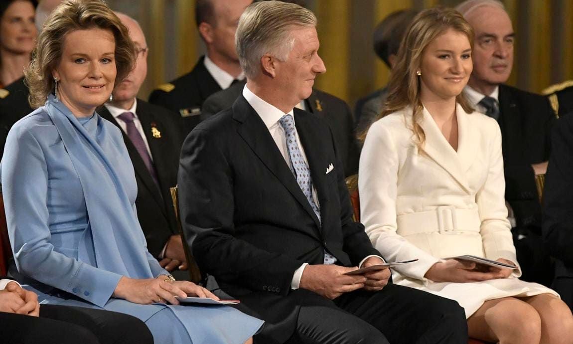 Elisabeth is Queen Mathilde and King Philippe's oldest child