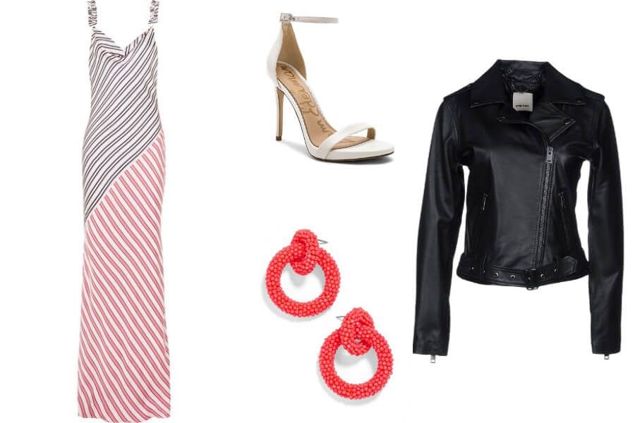 A casual chic Valentine's Day outfit