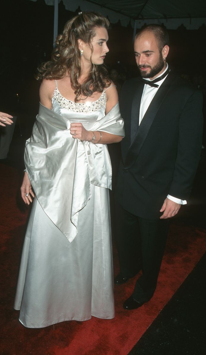 Brooke and Andre Agassi during The 23rd Annual People's Choice Awards 