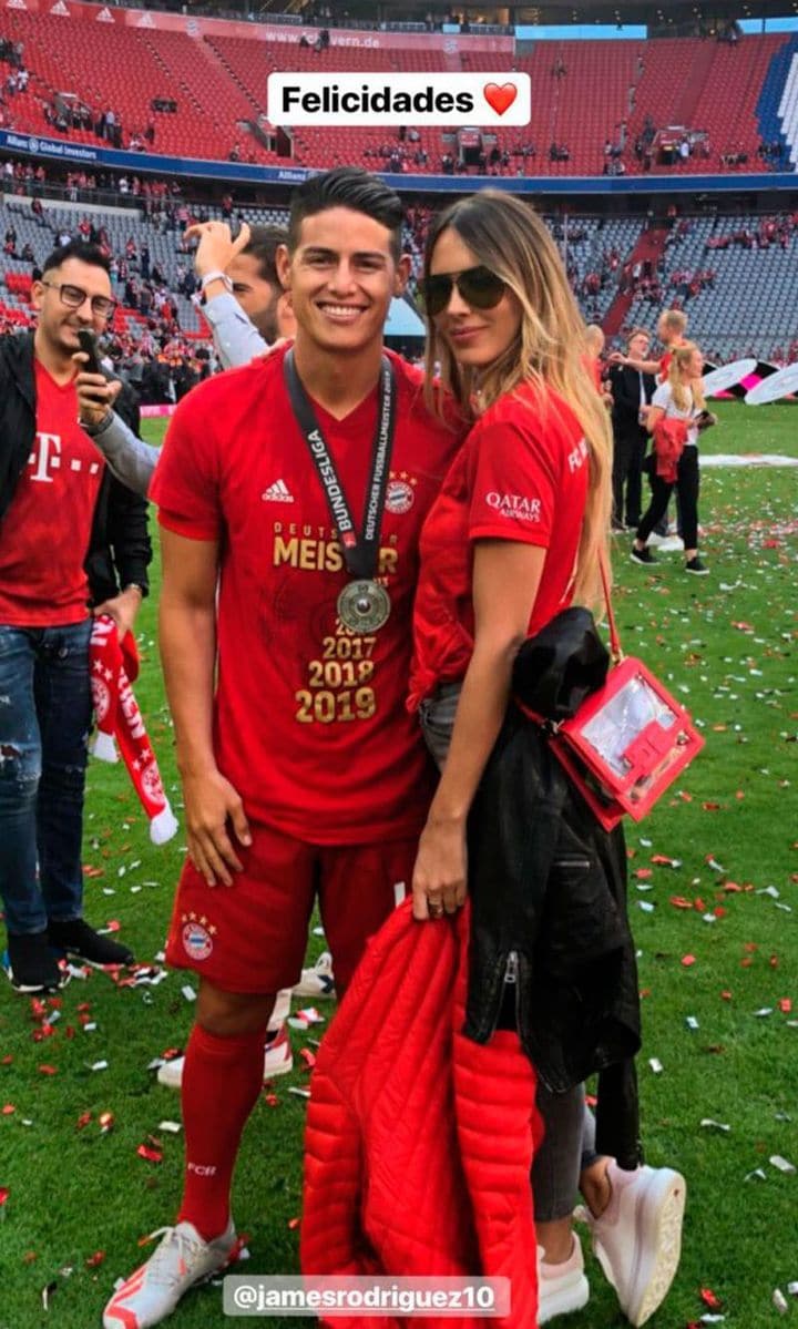 James Rodriguez y Shannon de Lima son papas