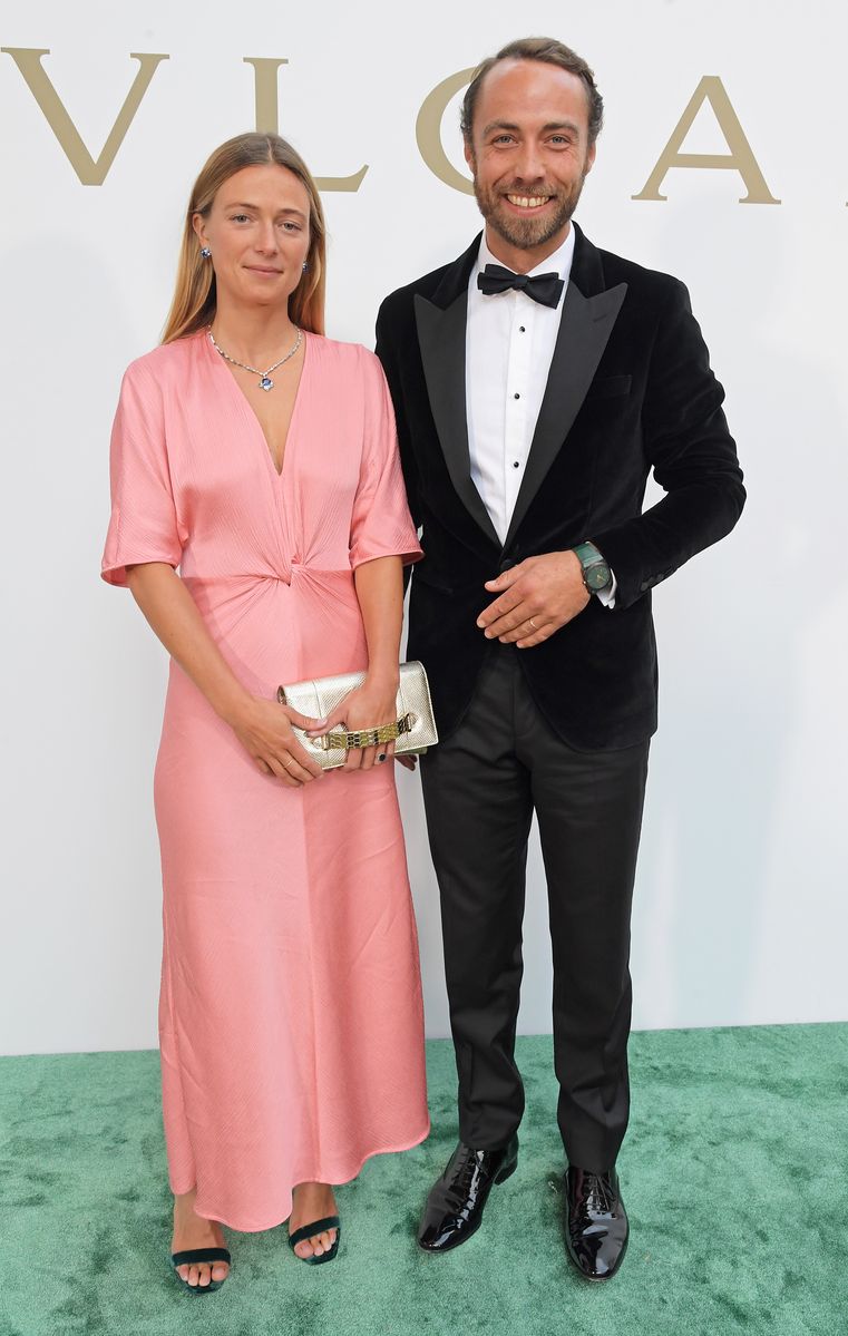 James Middleton married Alizee Thevenet in 2021