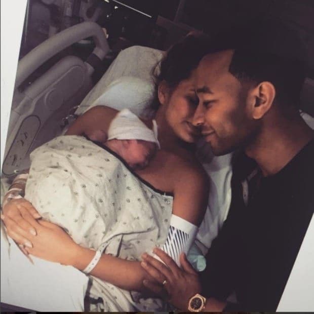 Luna is John and Chrissy Teigen's first child.
Photo: Instagram/@chrissyteigen