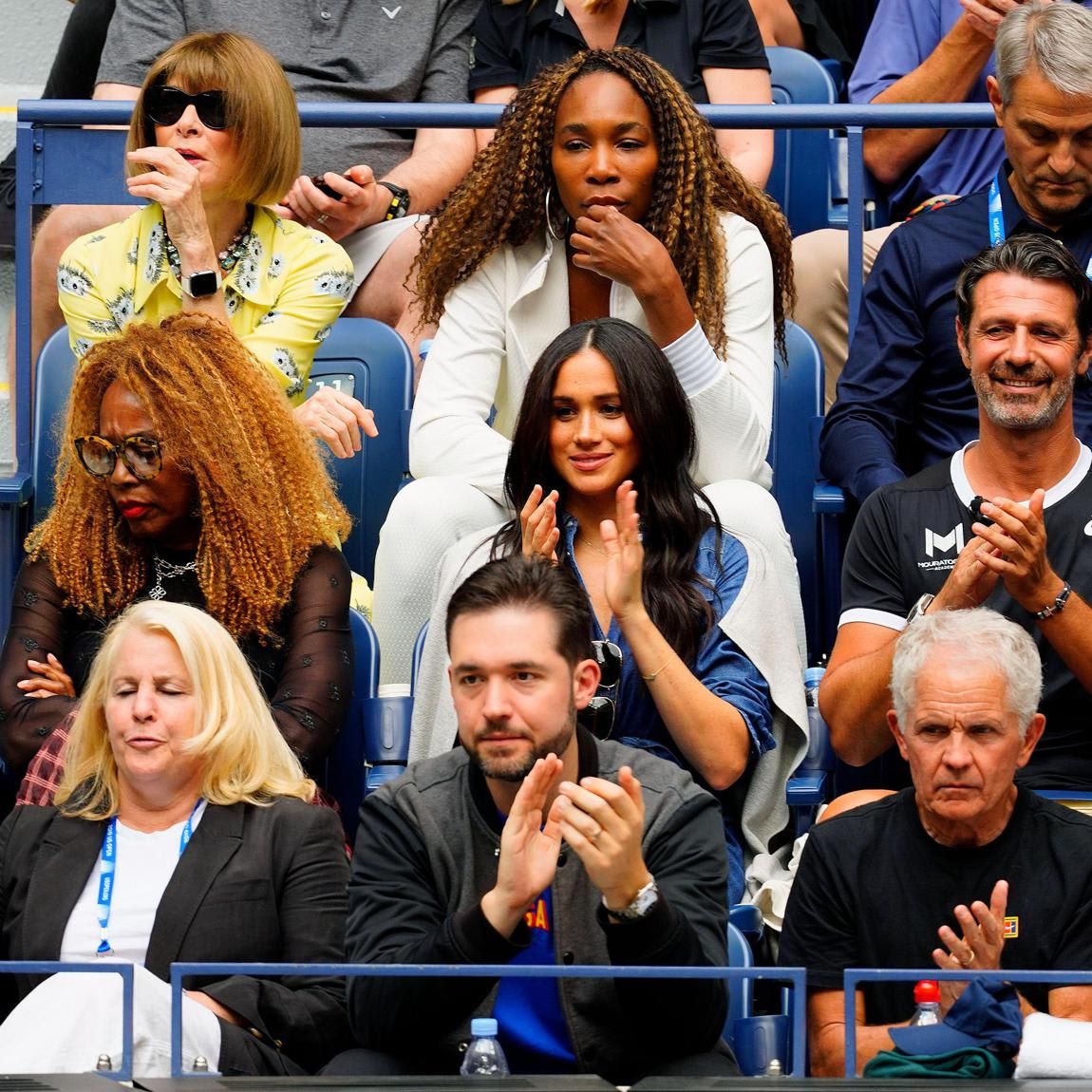 Meghan Markle traveled to NYC to cheer on Serena Williams during the US Open