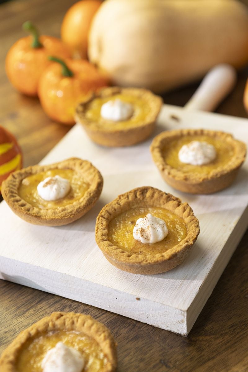 PUMPKIN PIE MINI TARTS