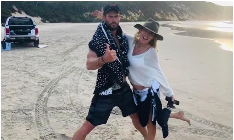 Chris Hemsworth y Elsa Pataky en 2013 estuvieron de viaje por Costa Rica