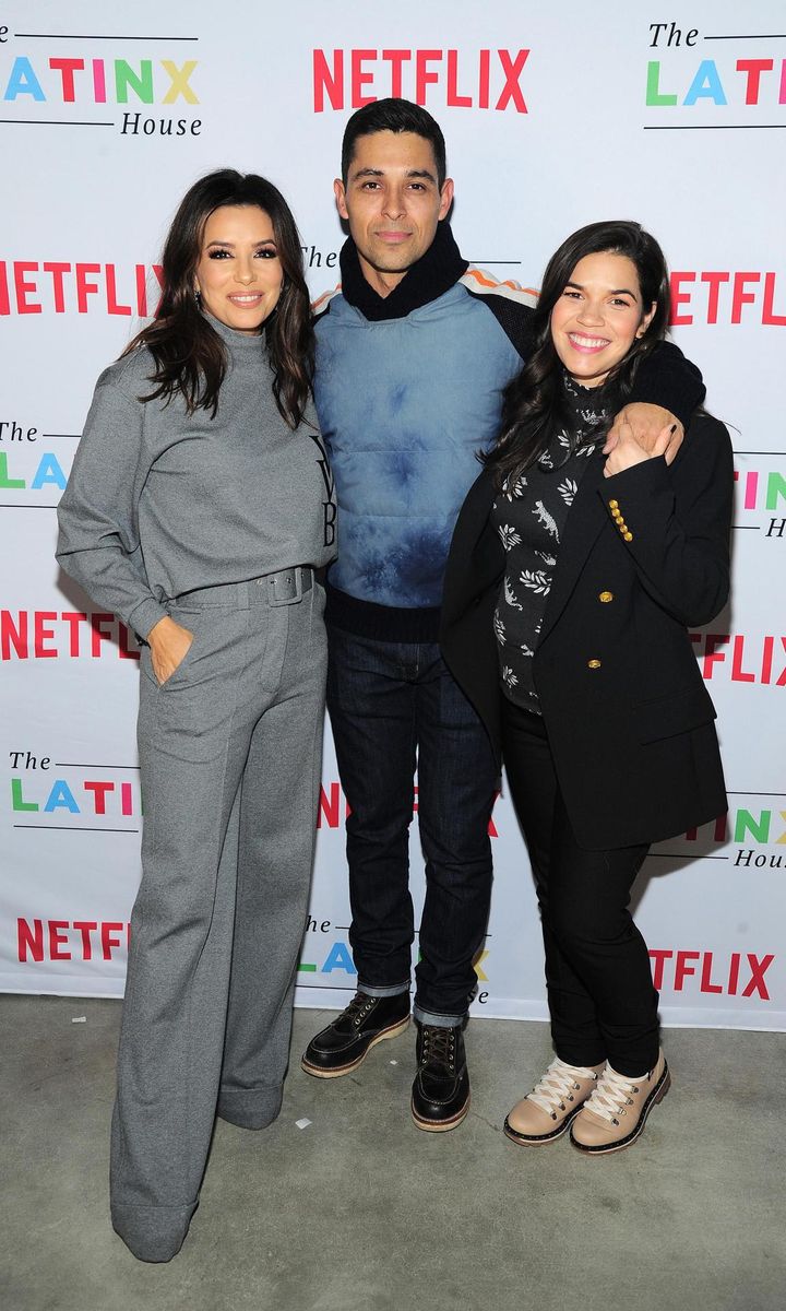 Eva Longoria, Wilmer Valderrama and America Ferrera