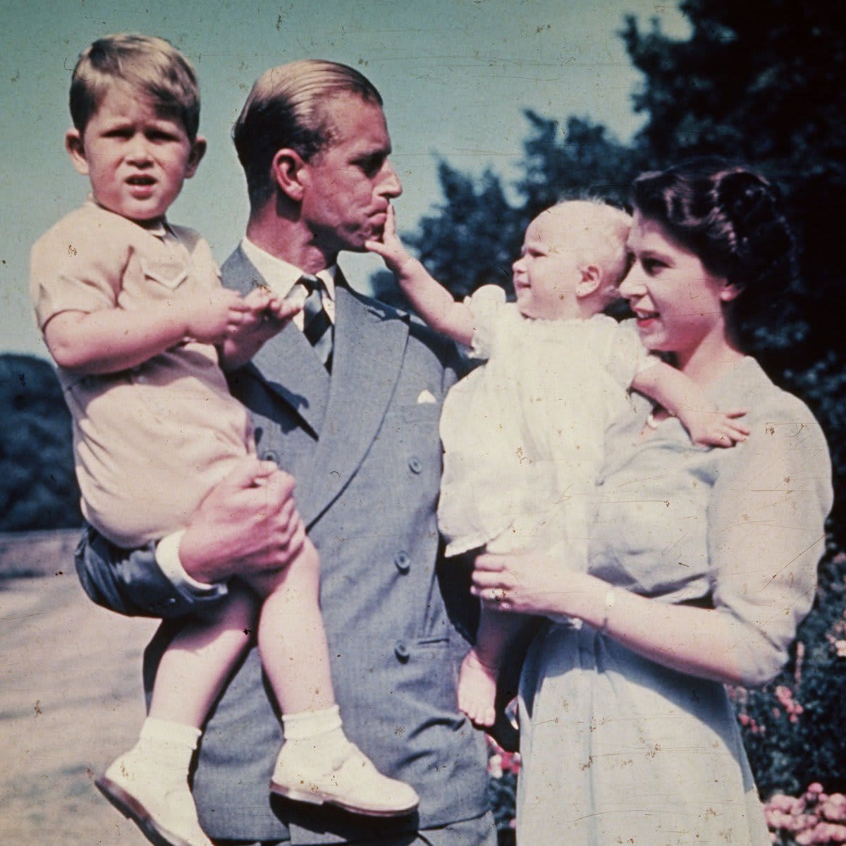 The Duke and Queen share four children together, Charles, Anne, Andrew and Edward