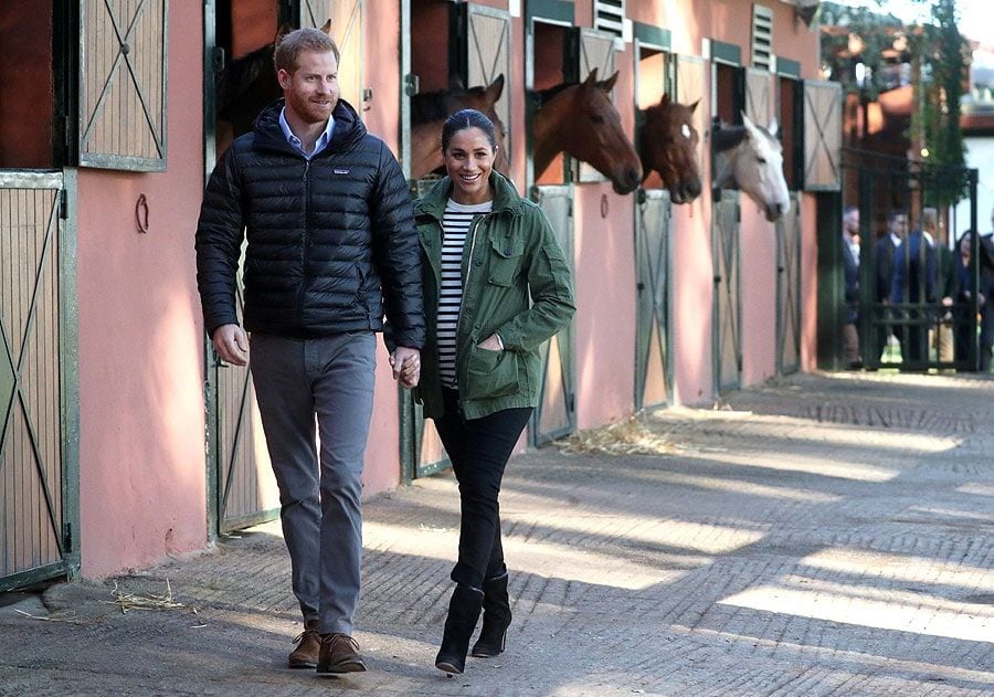 Meghan Markle and Prince Harry in Morocco