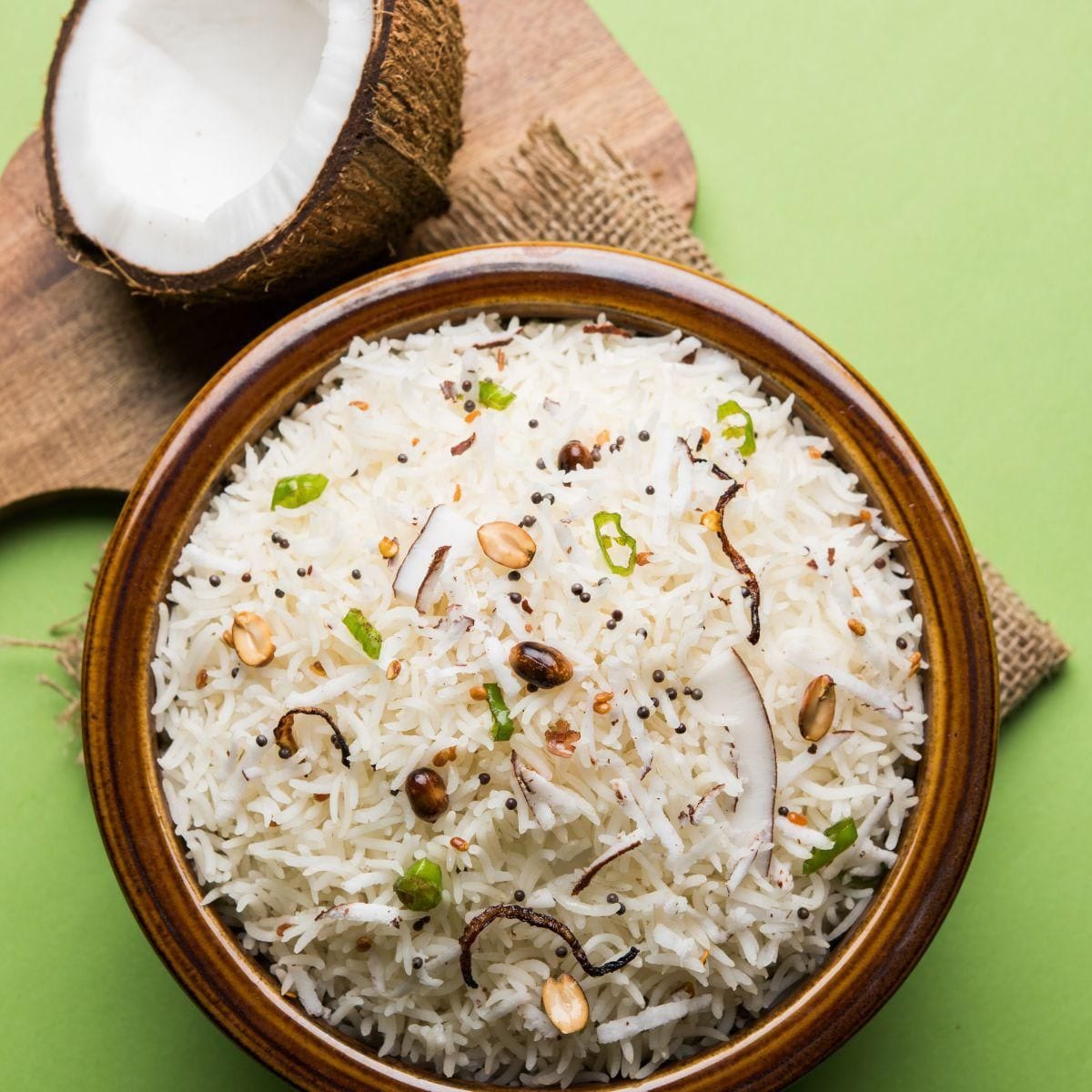 Recipe: Coconut rice