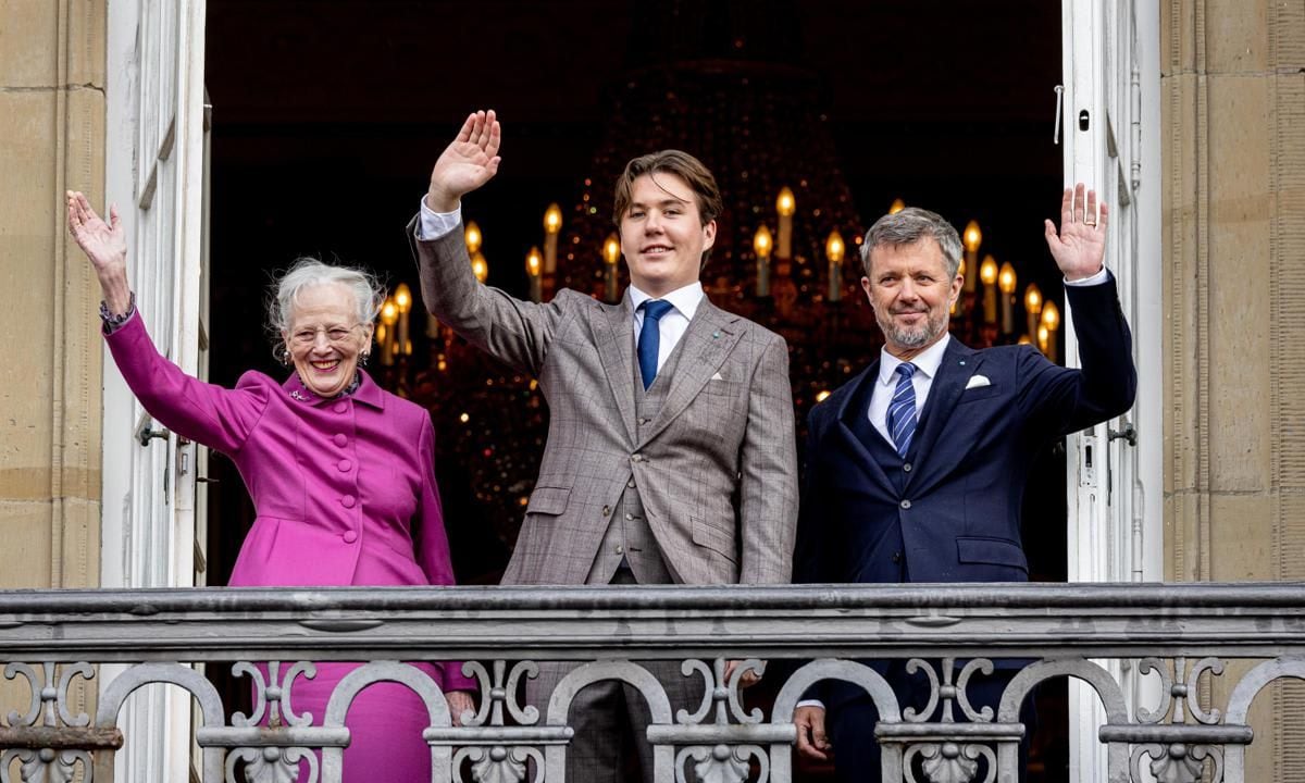 Queen Margrethe II's eldest son will become the King of Denmark on Jan. 14