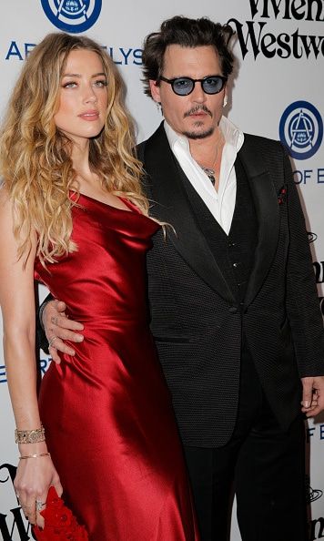 January 9: Amber Heard and Johnny Depp supported the Art of Elysium's 9th Annual Heaven Gala by visionaries Vivienne Westwood & Andreas Kronthaler at 3LABS in Culver City, California.
<br>
Photo: Getty Images