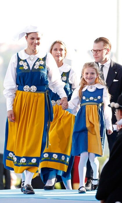 Crown Princess Victoria and daughter Estelle