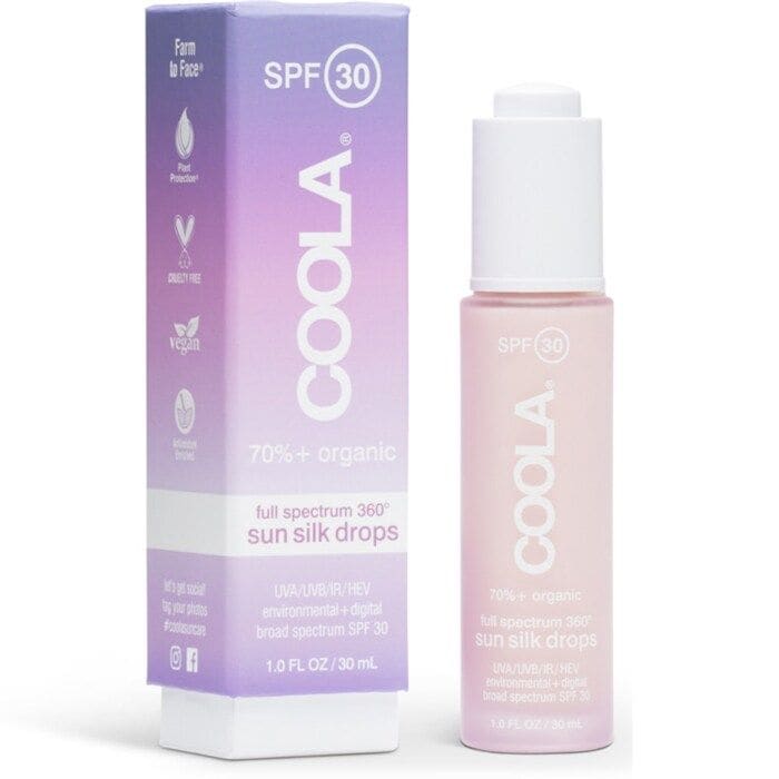 Coola Sun Silk Drops,