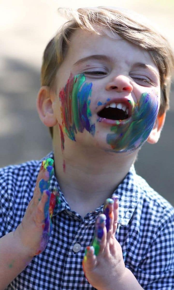 The new image of Prince Louis is part of the set of photos Kate Middleton took of her son to mark his second birthday