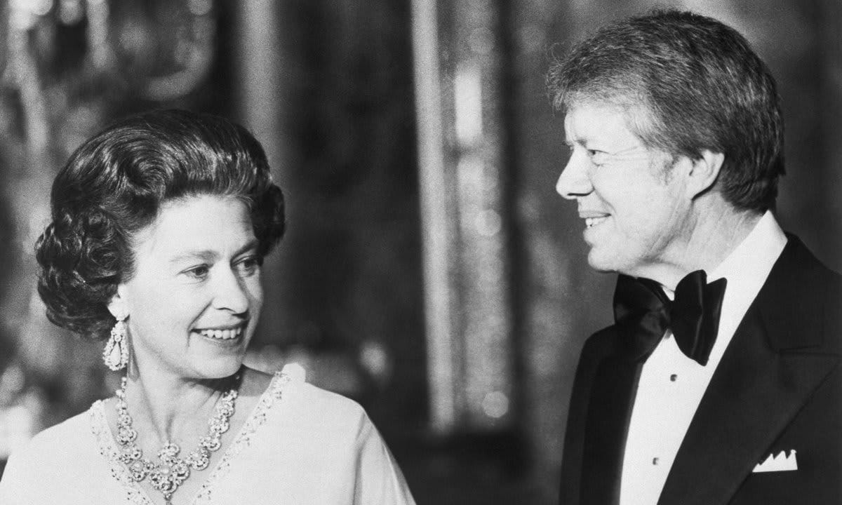 President Carter And Queen Elizabeth II