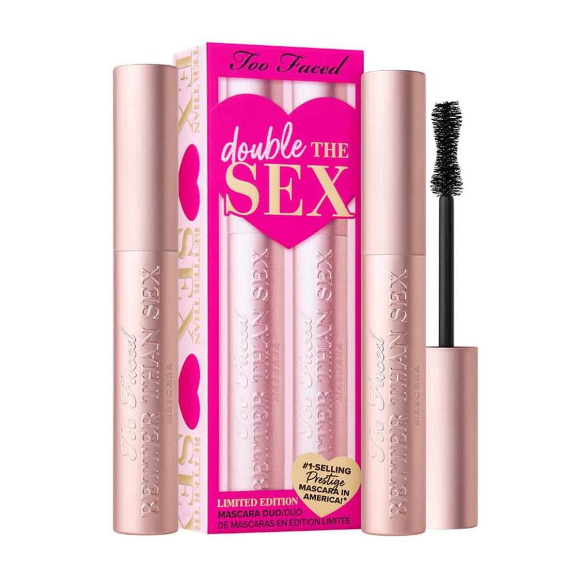 Too Faced Double the Sex: Better Than Sex Mascara Duo