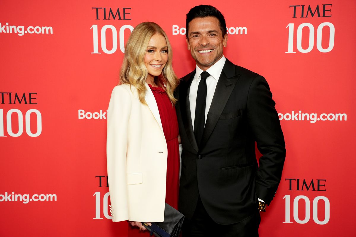 Kelly Ripa and Mark Consuelos at the TIME100 Gala