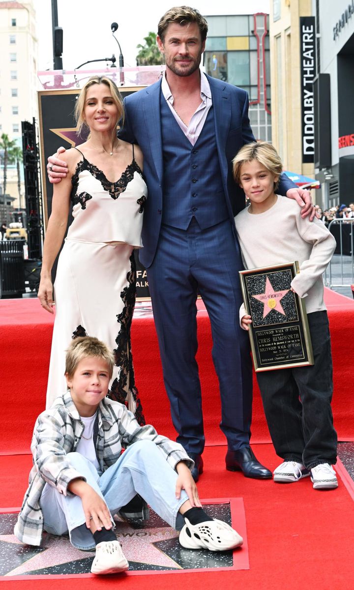 Chris Hemsworth Honored with Star on The Hollywood Walk of Fame