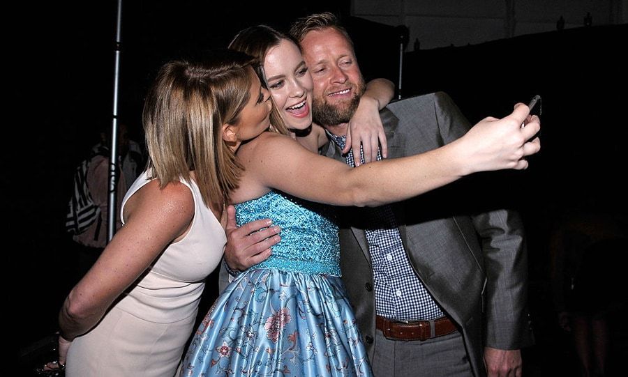 Candace Cameron Bure and her husband Val Bure came out to support their daughter, Natasha Bure, at the Sherri Hill presentation.
Photo: Kris Connor/Getty Images for Sherri Hill