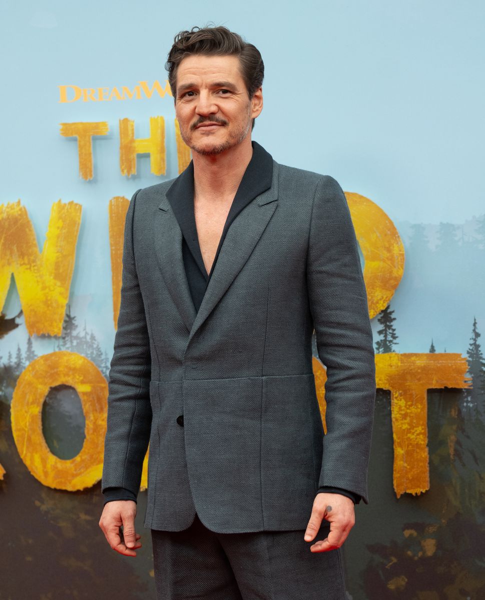 Pedro Pascal at the premiere of 'The Wild Robot'