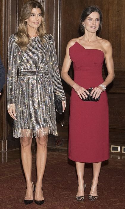 Queen Letizia and Juliana Awada