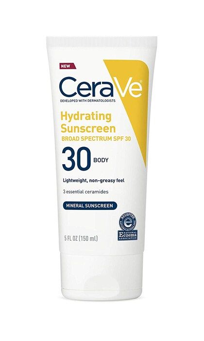 CeraVe Mineral Sunscreen Lotion SPF 30 for Face with Zinc Oxide